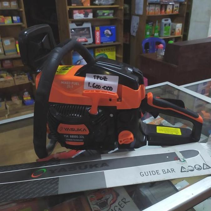 ~~~~~] Mesin gergaji Kayu/ chain saw/ Mesin sinso/ gergaji rantai Yasuka 6800