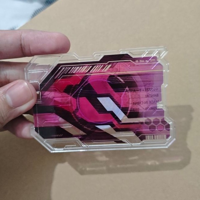 Raise Riser Card Beroba Ori Bandai Kamen Rider Beroba