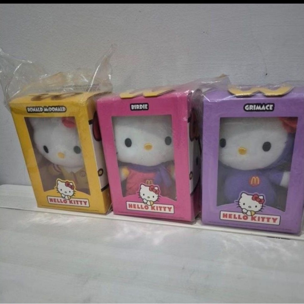 mcdonald hello kitty 3pcs