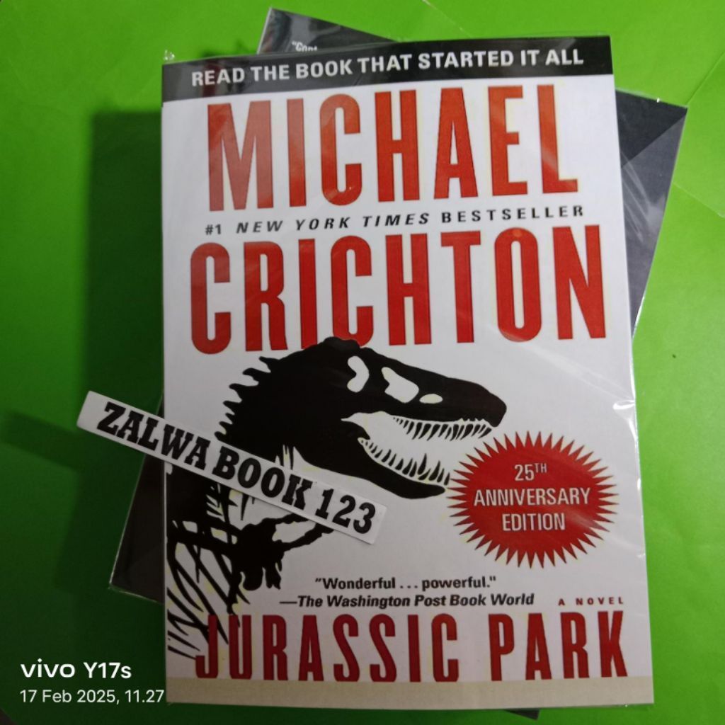 Buku Jurassic Park Michael Crichton