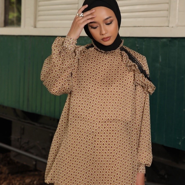 Ruth Top Sienna Brown - Aleza NEW