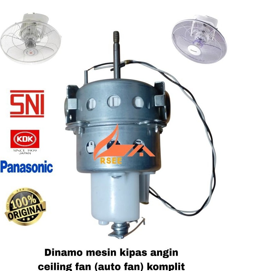 Dinamo kipas angin ceiling fan panasonic kdk (auto fan) F-EQ405/WR40U

