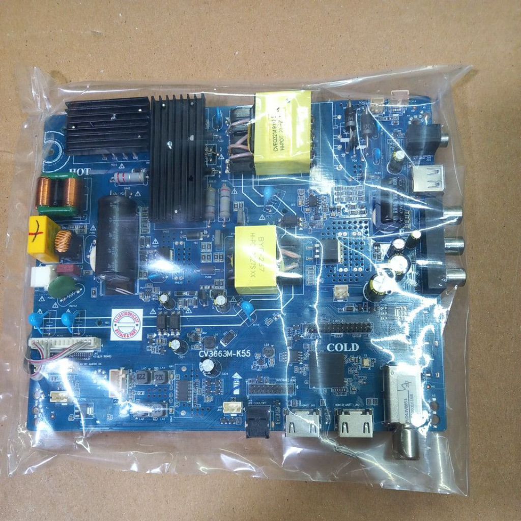 MB MAINBOARD MOTHERBOARD TV POLYTRON DIGITAL PLD43V8853 43V8853
