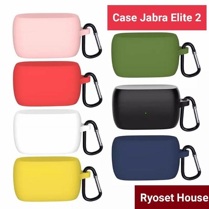 CASE Silicon Protective Jabra Elite 2 + Carabiner JabraElite 2 Casing