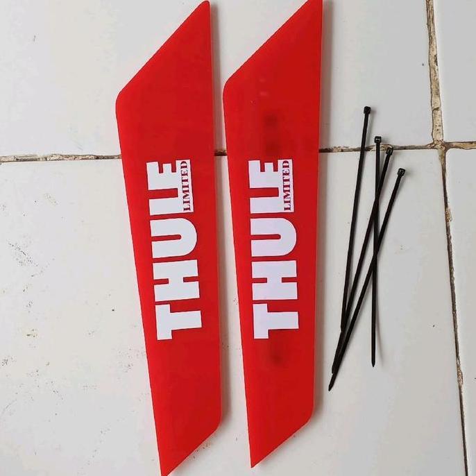 Pedia_Corps - 2Pcs Wiper Wing Thule Limited 6Warna Motorcycle Windshield Wing Wiper Mobil Frameless 