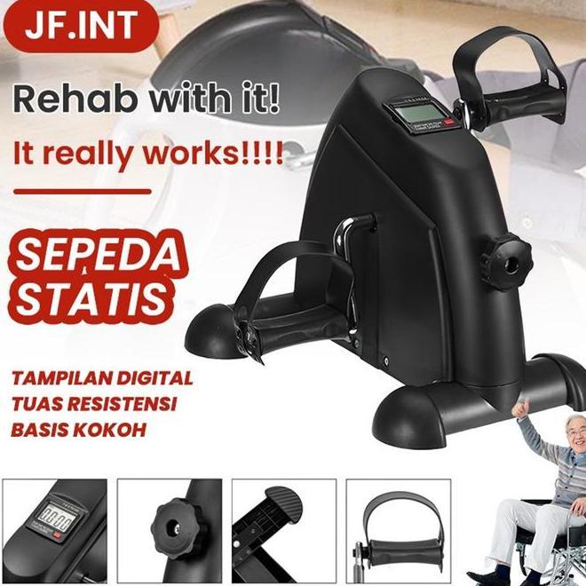 Sepeda Statis Olahraga Gym Fitness Sepeda Statis Terapi Portable Sepeda Statis Mini Bike Untuk