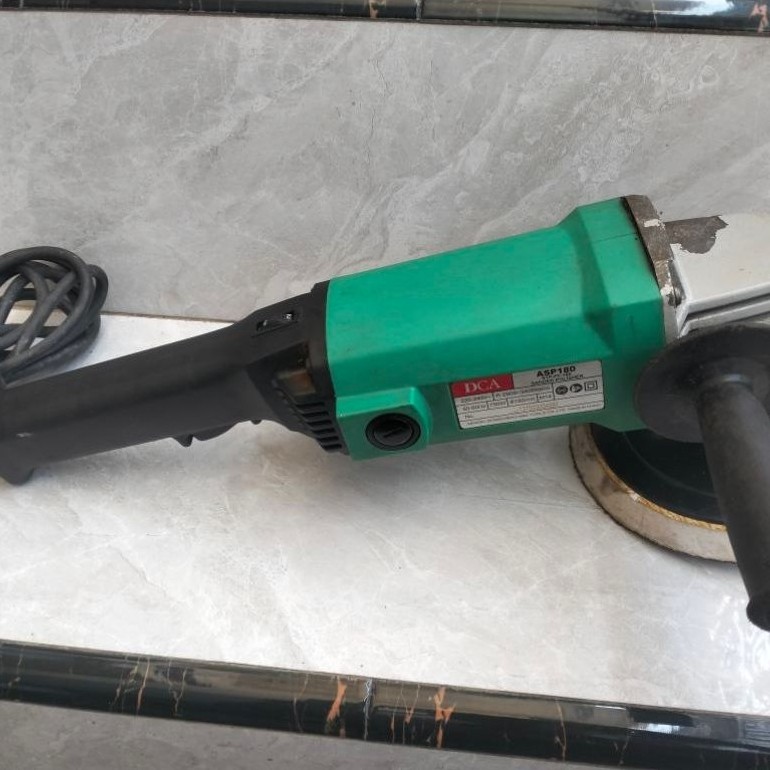 DCA ASP180 Sander Polisher berukuran 7 inci kondisi normal (BARANG SECOND/BEKAS)