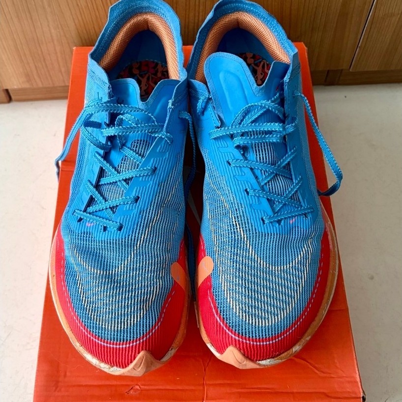 [PRELOVED] Nike ZoomX Vaporfly Next% 2 University Blue Sepatu Running EU43