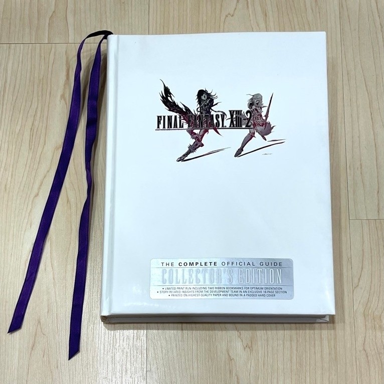 Preloved 99% Mulus Final Fantasy XIII-2 Collector’s Edition the Complete Official Guide Book