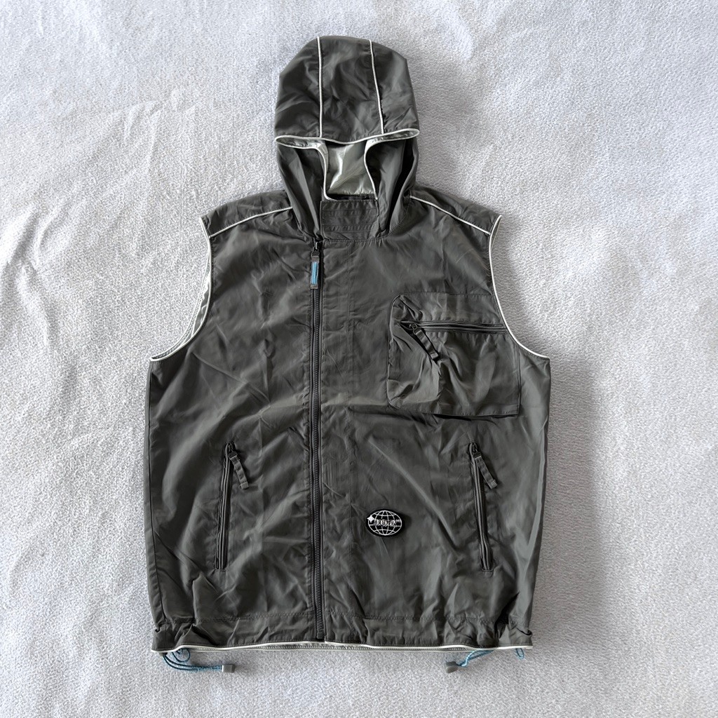 Vintage 00s NIKE Tactical Hooded Vest