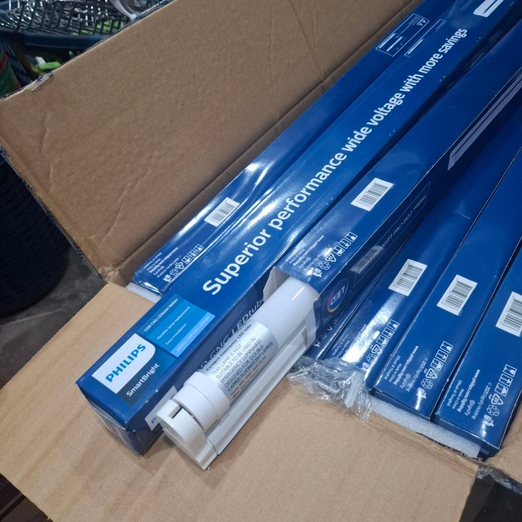 Lampu TL LED Philips 16 watt Super Bright 120 mm lampu neon philips