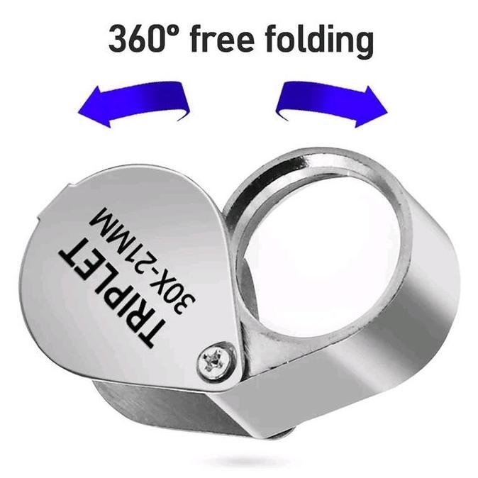Threebook- Loupe Kekeran Batu Berlian Maisonatte 30X An