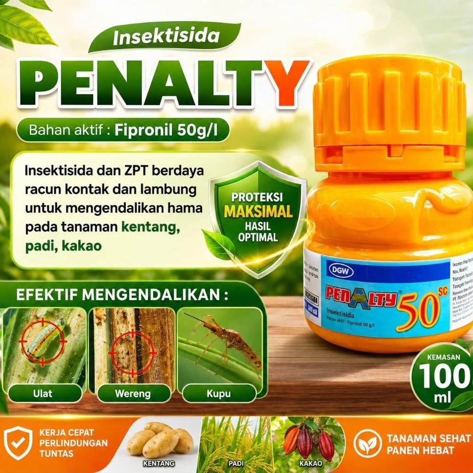 Insektisida Penalty 50 SC 100 ml (DGW) Insektisida sistemik & Zat Pengatur Tumbuh (ZPT)
