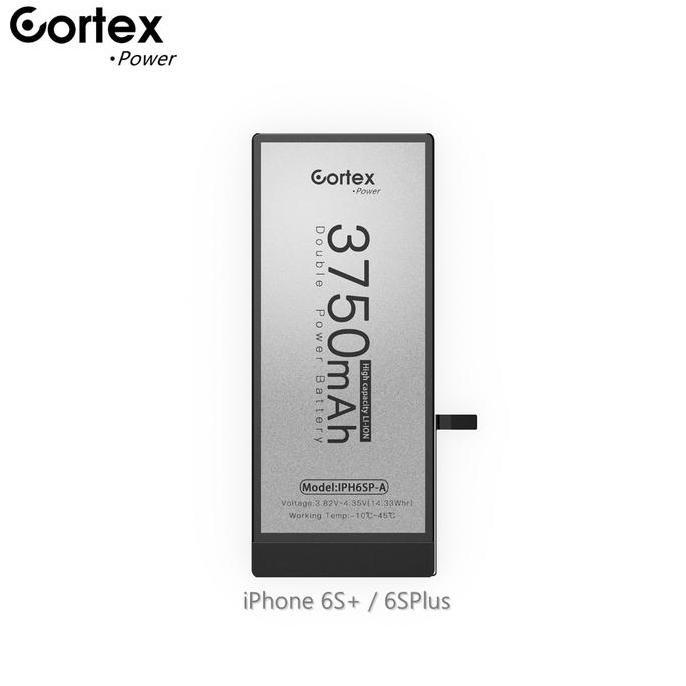TERMURAH - Cortex Power Baterai iPhone 6SPlus / 6S+ / 6SP Double Power IC High Capacity Batre Batrai