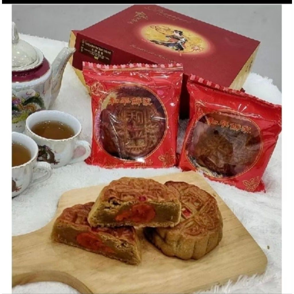 (READY STOCK) 2026 KUE BULAN DAMAI. KUE BULAN HO PHING. KUE BULAN HOPHING. TOKO KUE DAMAI. MOONCAKE 