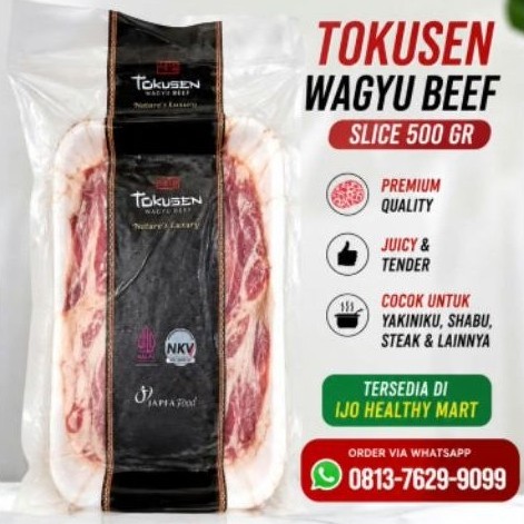 Tokusen Wagyu Beef Slice