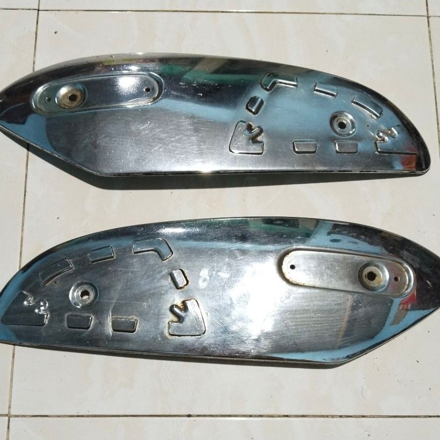 Cover Tangki Kanan kiri tanpa karet YAMAHA L2Super L2SN L2 Super Original Second