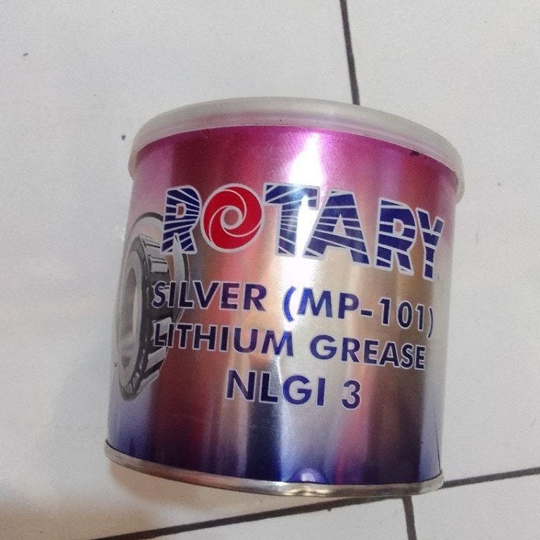 Grease Gemuk Stempet Rotary Silver Lithium Grease 450gr