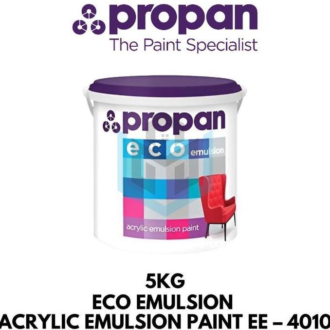 Cat Dinding Dalam / Cat Tembok Interior Propan Eco Emulsion Kemasan 5Kg / Propan