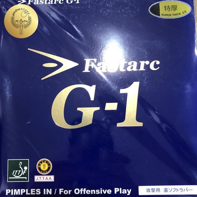 Nittaku Fastarc G1 dan G1 Max Rubber Karet