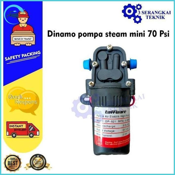 Dinamo Pompa Steam Mini 70 Psi Ready