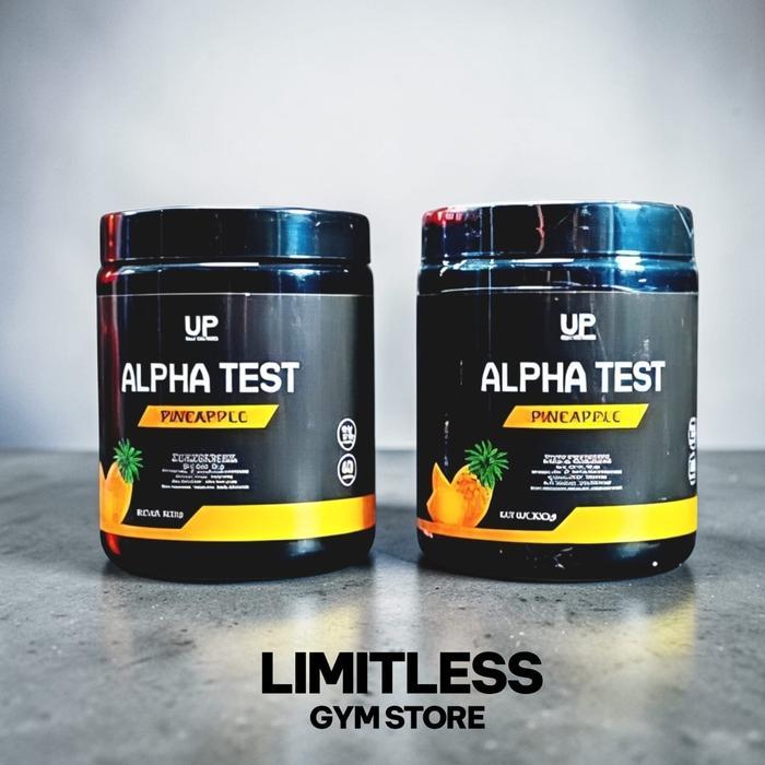 UP NUTRITION ALPHA TEST 40 servings - Testo Booster with Turkesterone Tongkat Ali Ashwagandha boron