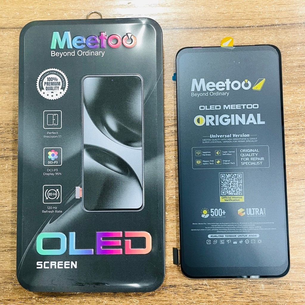 LCD TOUCHSCREEN OPPO RENO 2F/OPPO K3/REALME X/RENO 2Z OLED/ORI FINGERPRINT ON HITAM FULLSET