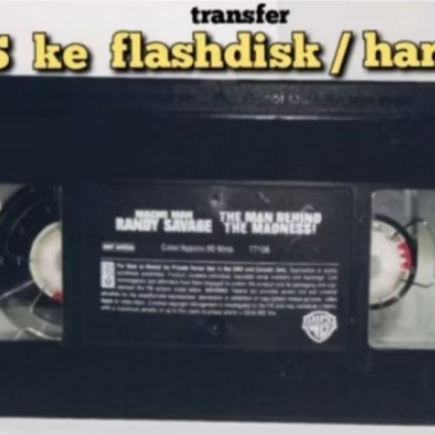 Digitalisasi Kaset VHS  Handycam