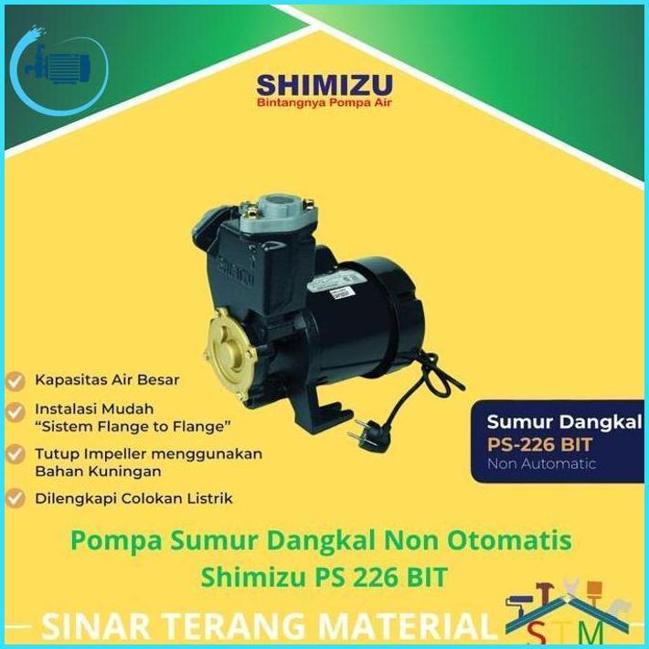 Pompa Air Shimizu Ps 226 Bit / Pompa Air / Shimizu Asli