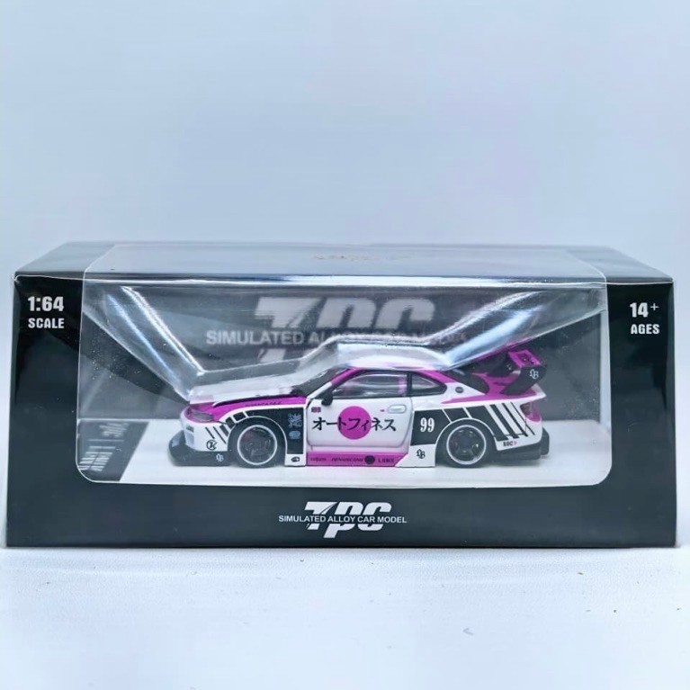 TPC Nissan S15 LBWK Pink White Non Figure