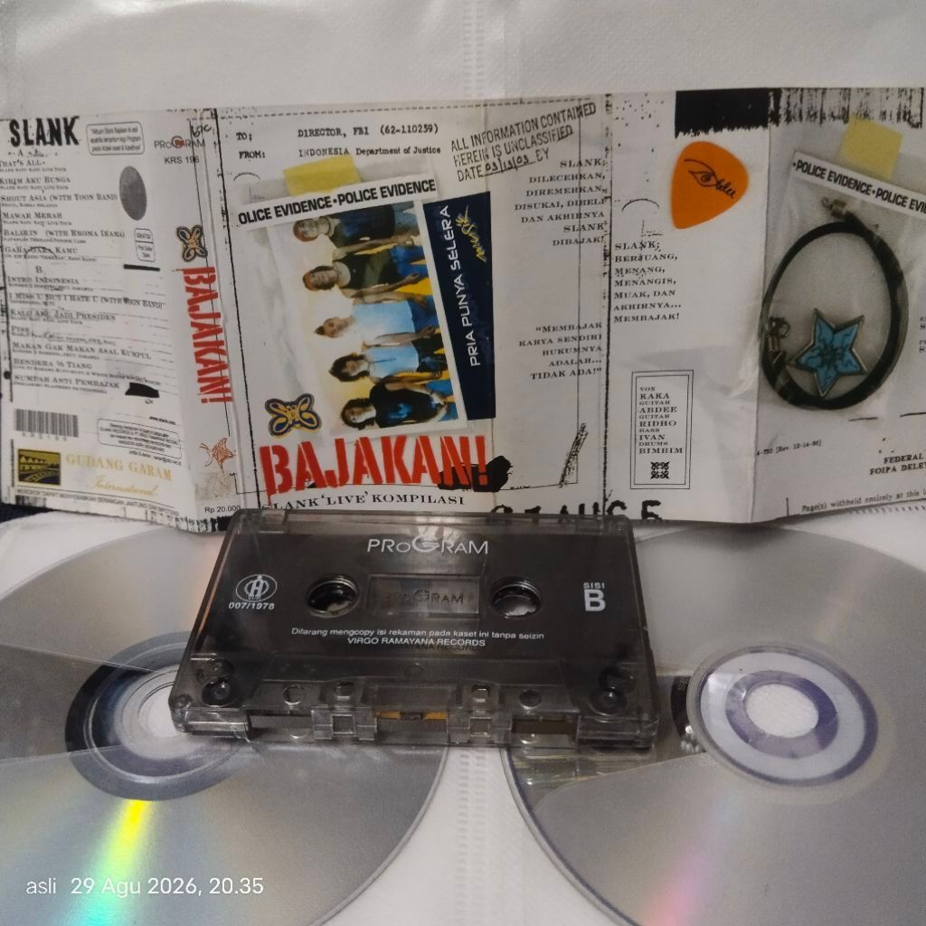kaset pita SLANK Album Bajakan
