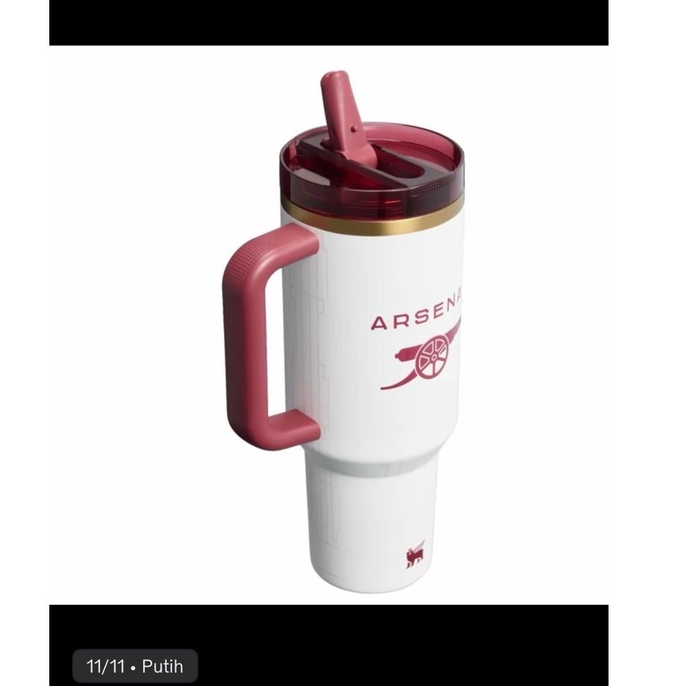 Stanley 1913 x Arsenal Quencher Protour Tumbler (Size 40 oz / 1.18 L)