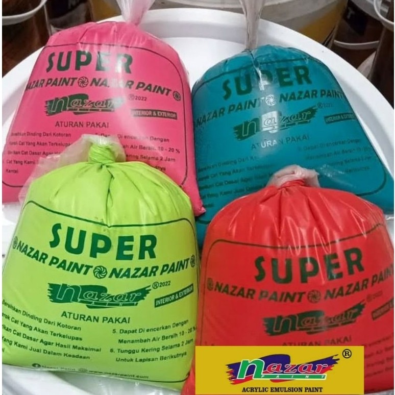 Cat Tembok Kiloan Anti luntur Super by Nazar paint