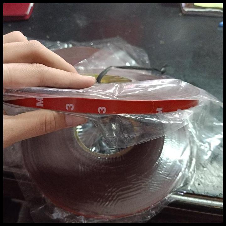 TERBARU LEM BOLAK BALIK MERAH 3 M 3M MM LEM BB DOUBLE TAPE PEREKAT 