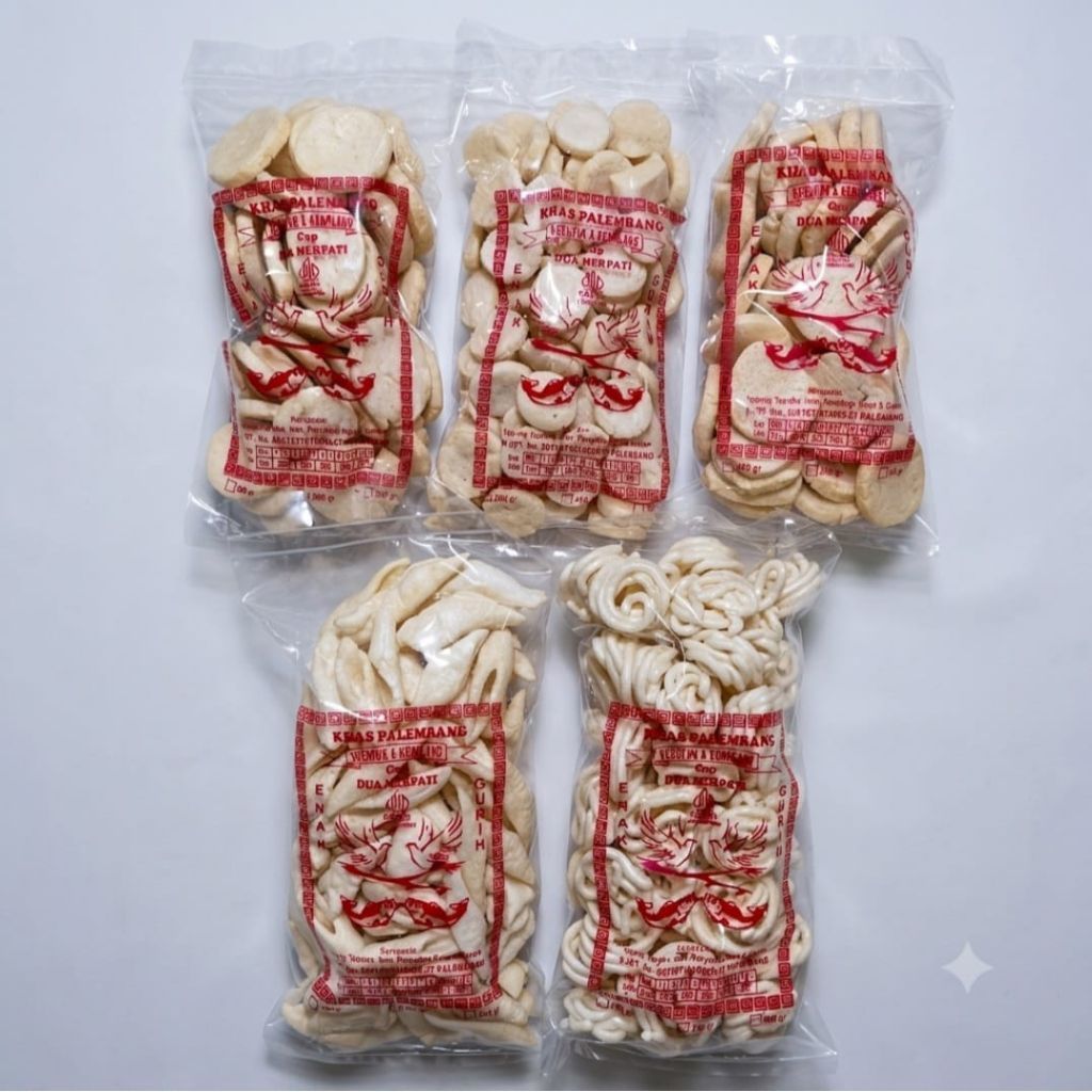 PAKET NGIKAN SULTAN TENGGIRI (PESER,KANCING,MINI,SANGGUL,BUNCIS) KERUPUK KEMPLANG TENGGIRI PALEMBANG