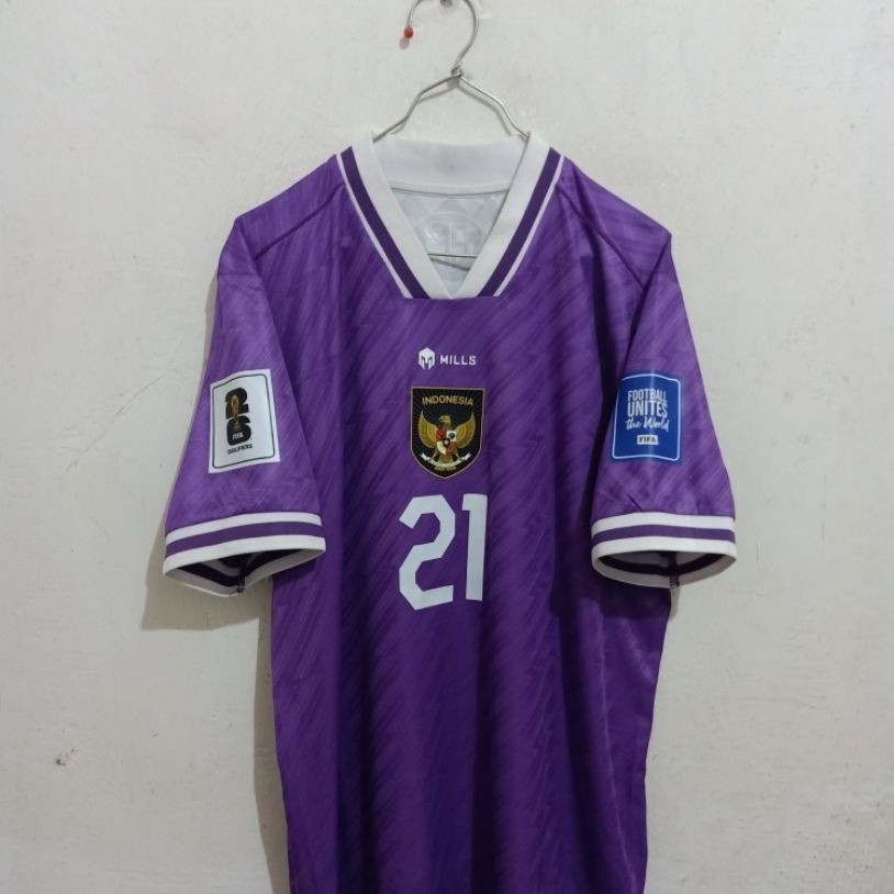 Jersey Timnas Indonesia Kiper 3rd Third 2022 2023 Original Authentic Player Issue Mills Ernando