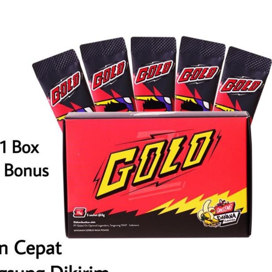 1 Box Drink Ginseng Rasa Madu Golo Ginseng