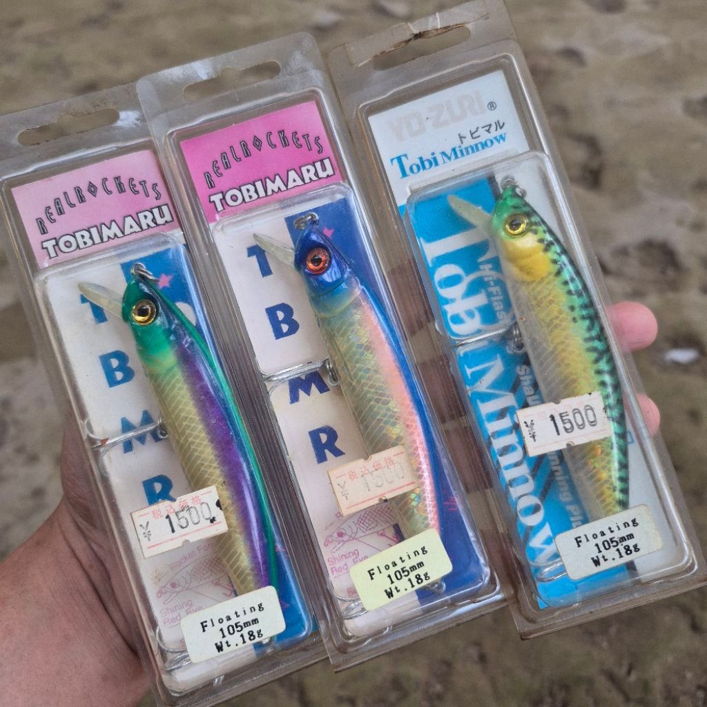 Minnow Yozuri Tobimaru, Tobi Minnow & Emperor Minnow