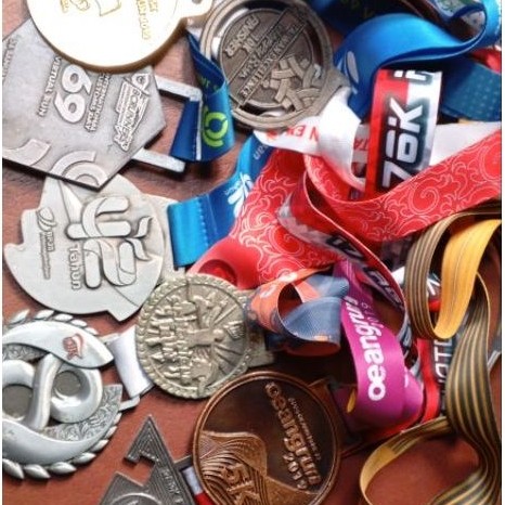 medali Running marathon