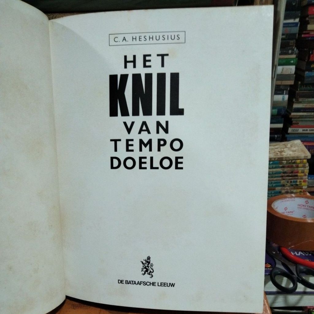 Heat knil Van tempo doeloe c a heshusius