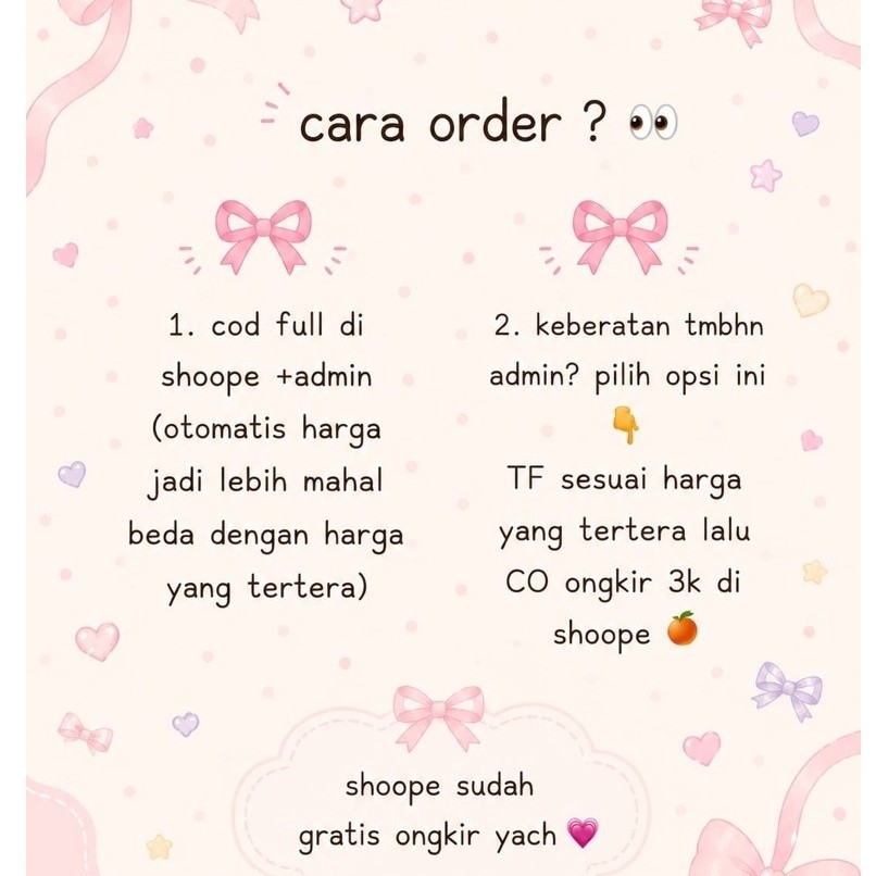 Order via tf