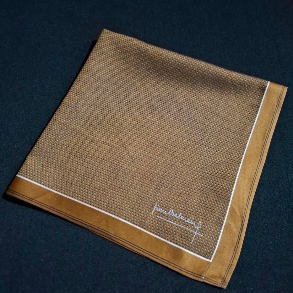 Saputangan Pierre Balmain Original Vintage Handkerchief for Men
