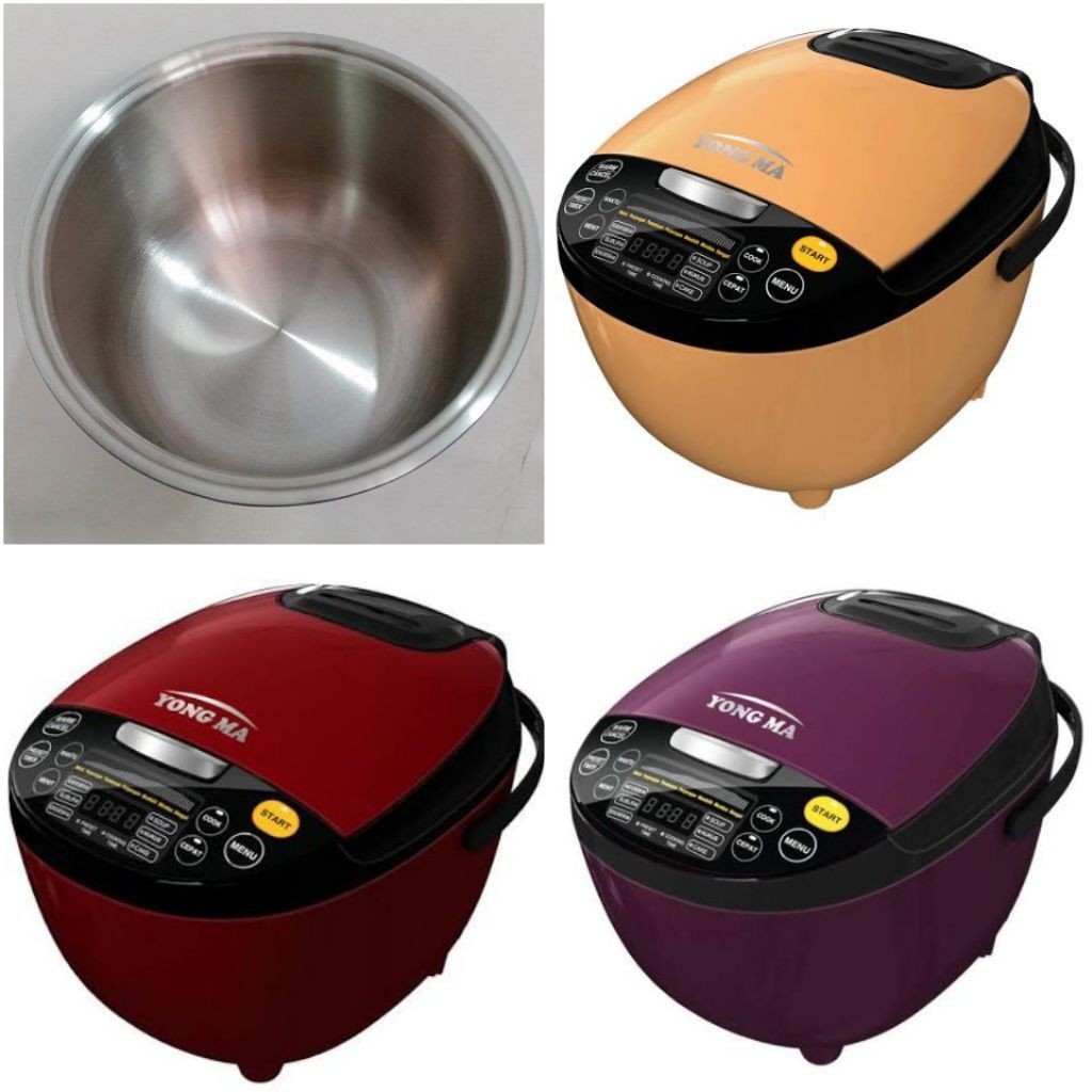 (PANCI NYA SAJA) Panci Stainless Steel Innerpot Utk Magic Com Yongma SMC 2117 / YMC 211