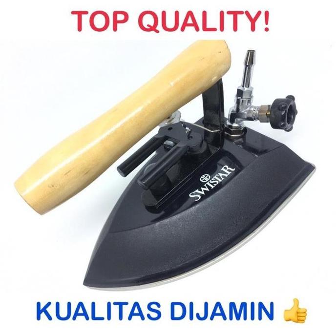 Gosokan Uap / Setrika Uap Boiler Laundry Gas Swistar 39 / 56 Lubang
