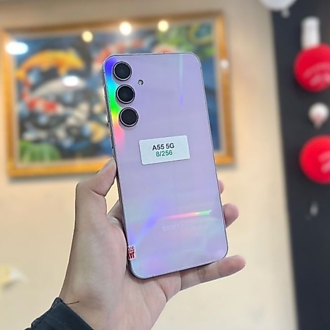 SAMSUNG A55 5G Bekas Pakai 8/256GB Super Amoled Exynos 1480 50Mp Fullset Oli