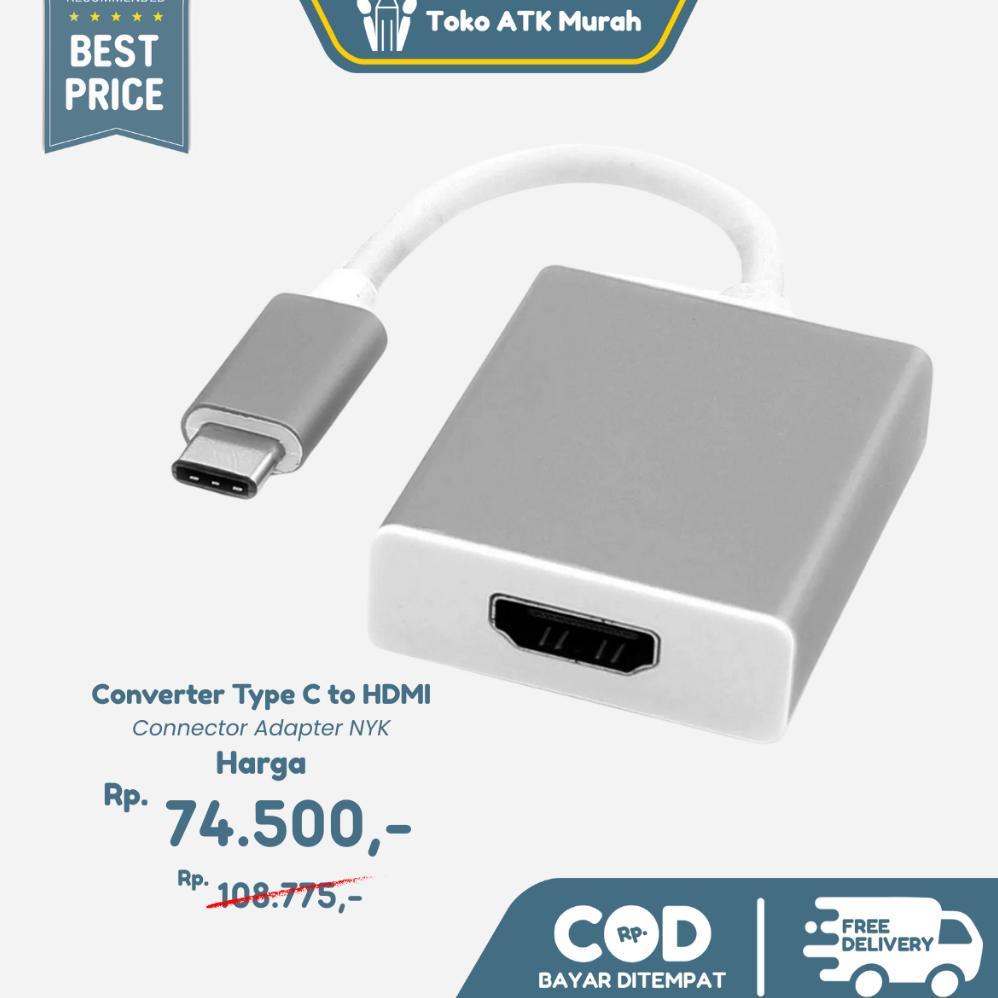 Converter Type C to HDMI Connector Adapter NYK