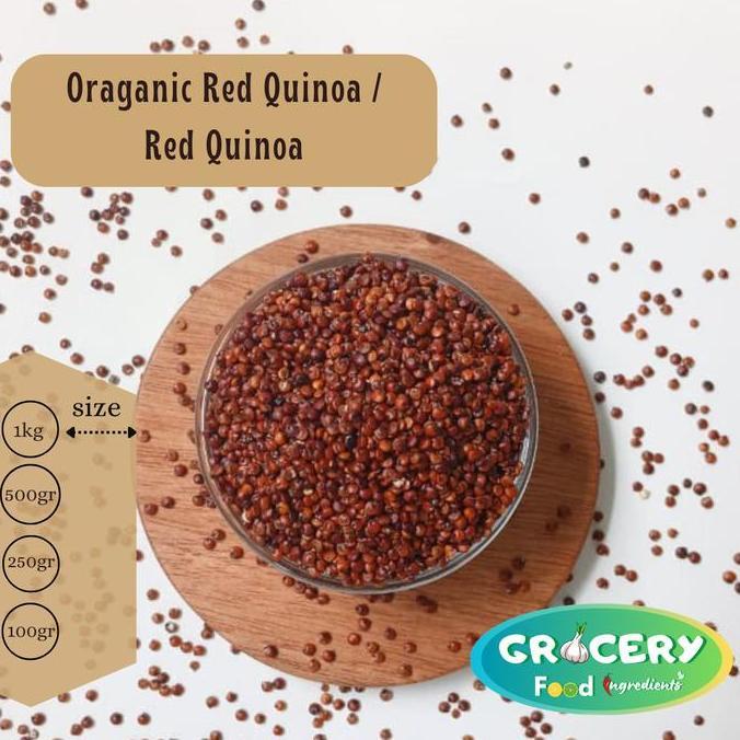Organic Red Quinoa / Red Quinoa / Quinoa Red 1kg