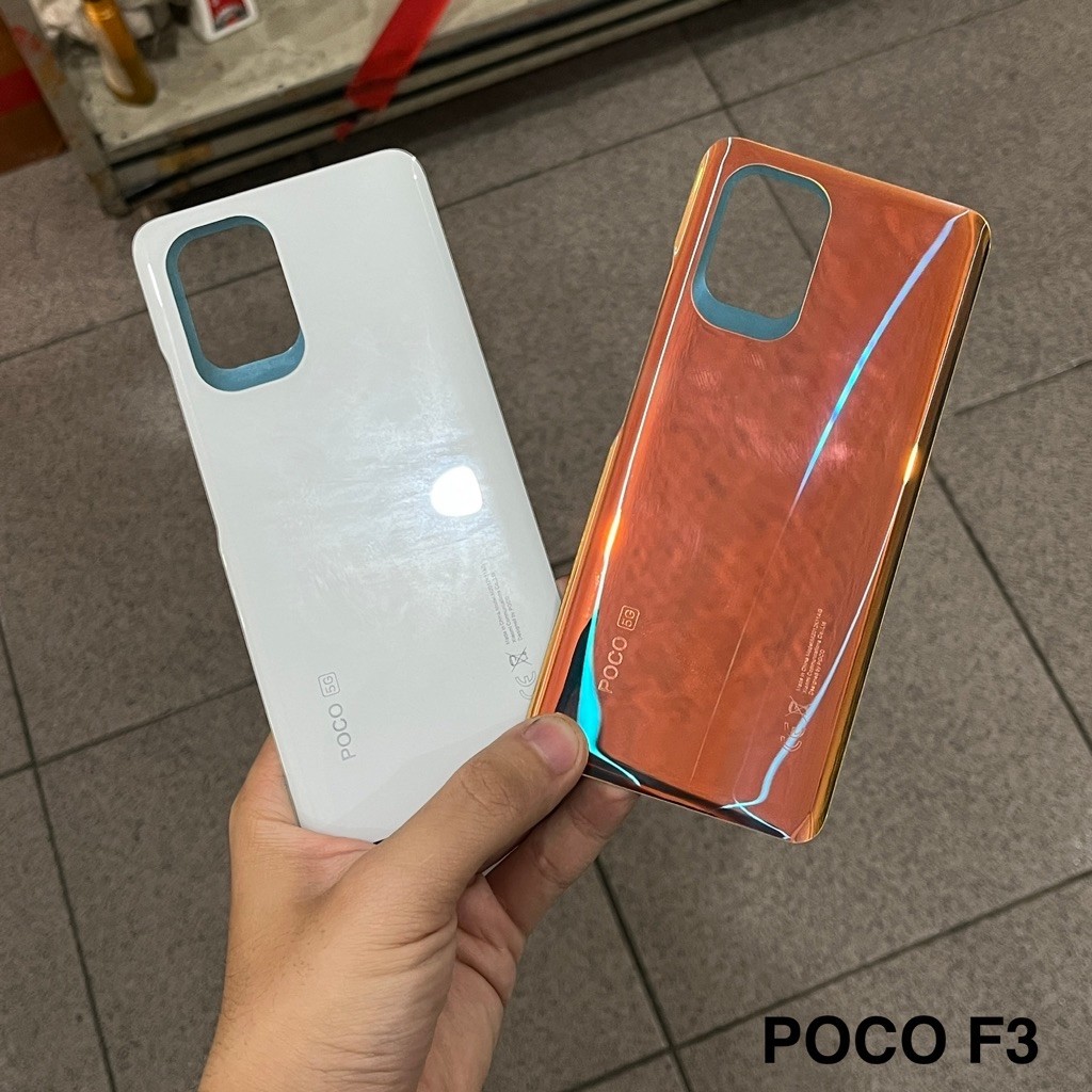 BACKGLASS TUTUP BELAKANG POCO F3