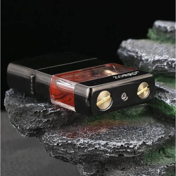 ZORRO Original ZR690 Versi Upgrade Korek Api Minyak Roda Sumbu Model Jadul Klasik Vintage Unik Keren
