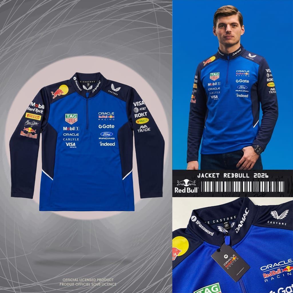 Jaket Racing Team 2026 Redbull Limited Edition